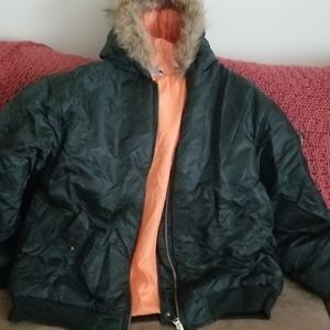 Mens Winter Insulated Coat